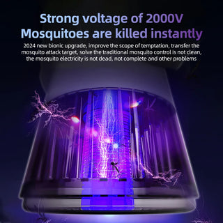 Electric Bug Zapper Bladeless Fan